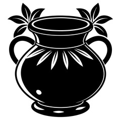 Icon silhouette Kettles, Teapots, Coffee pot. Abstract design logo. Logotype art - vector