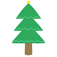 christmas tree illustration