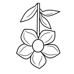 Obraz premium flower sketch