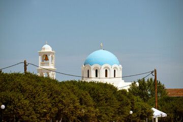 church of the holy cross, greece,agistri,grekland,summar, Mediterranean,Mats