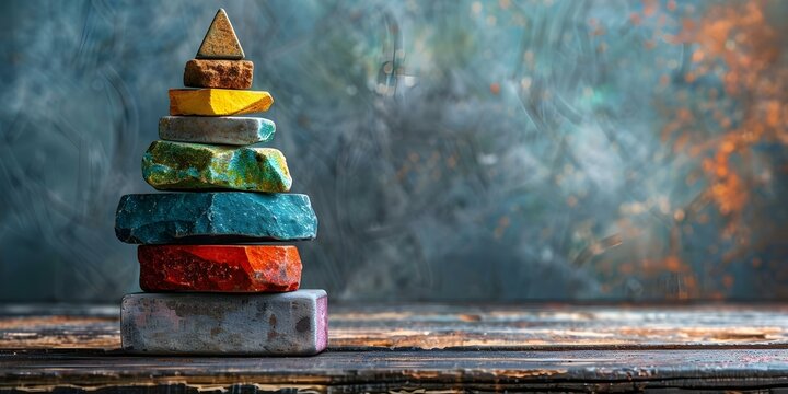 Maslow's Hierarchy of Needs From Physiological to Self-Actualization. Concept Physiological Needs, Safety Needs, Social Belonging, Esteem, Self-Actualization