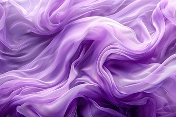 Obraz premium A purple fabric with a wave pattern