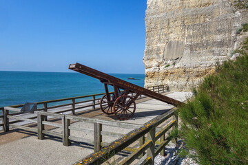 Fototapeta premium Am Strand Les Bains de mer an der Westküste Frankreichs