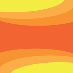 abstract orange background with waves
