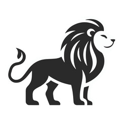  A lion silhouette vector design
