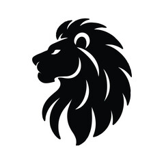 lion head silhouette