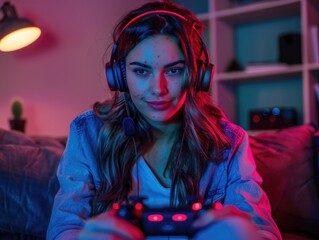 A person immersed in their favorite video game