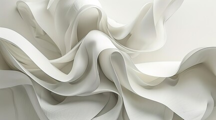 Fototapeta premium close up of white fabric