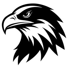 eagle head vector illustration