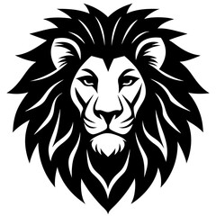 lion head illustration