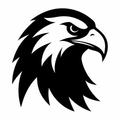 eagle head vector illustration
