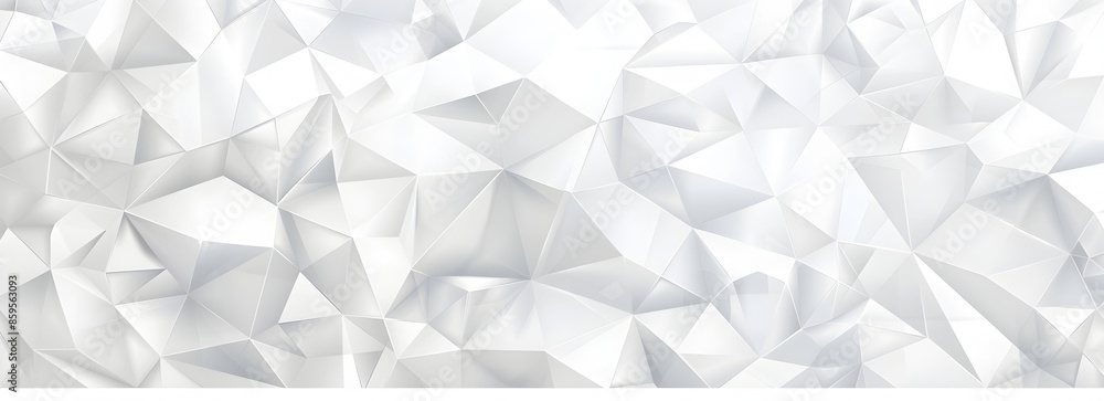 Poster abstract white background with a low poly design, vector illustration. a lowpoly geometric pattern i