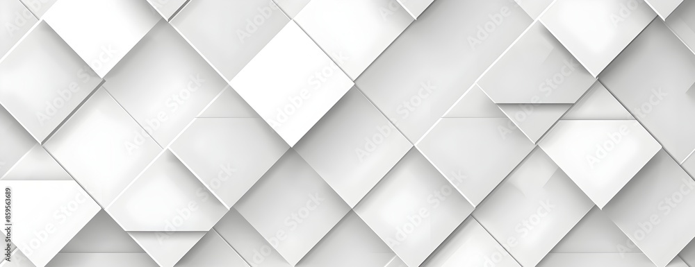 Poster abstract white background with geometric pattern for design and presentation, vector illustration, f