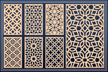 Om jali and side jali for indian temples