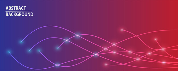 Futuristic technological abstract background can use for business flyer template and invitation to science exhibition