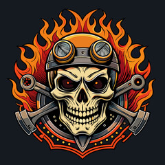 skull-head--harley-davidson-style--biker-logo-styl 