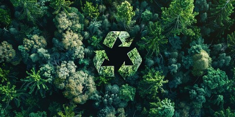 The concept of environmentally friendly technologies. Resource recycling. The recycling community. Green technologies.