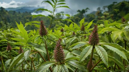 Castor Plant Also Known as Arandee is Cultivated for Oil Extraction
