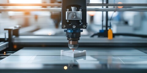 Reducing Lead Times with On-Demand Spare Part Production at a 3D Printing Facility. Concept 3D Printing, Spare Parts, Lead Time Reduction, On-Demand Production, Manufacturing Innovation