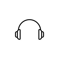 Customer Service Headset Icon Ideal for Support and Call Centers