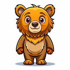 Cartoon Bear Vector for Kids� Books