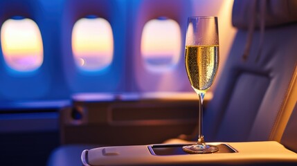 Flying in Style: Champagne on Air