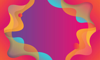 Abstract geometric memphis background 