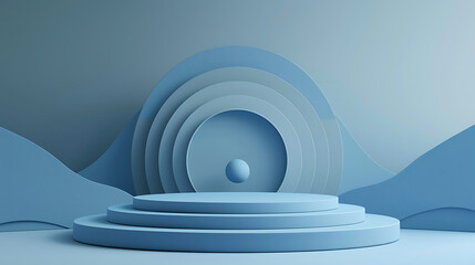 Obraz premium display booth background