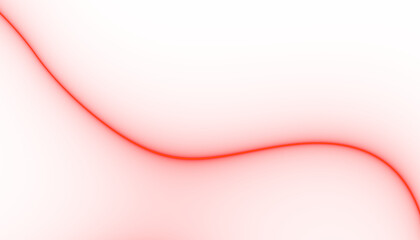 Wave red lines background. Flowing curved smoke lines. Template for banner, flyer, brochure,...