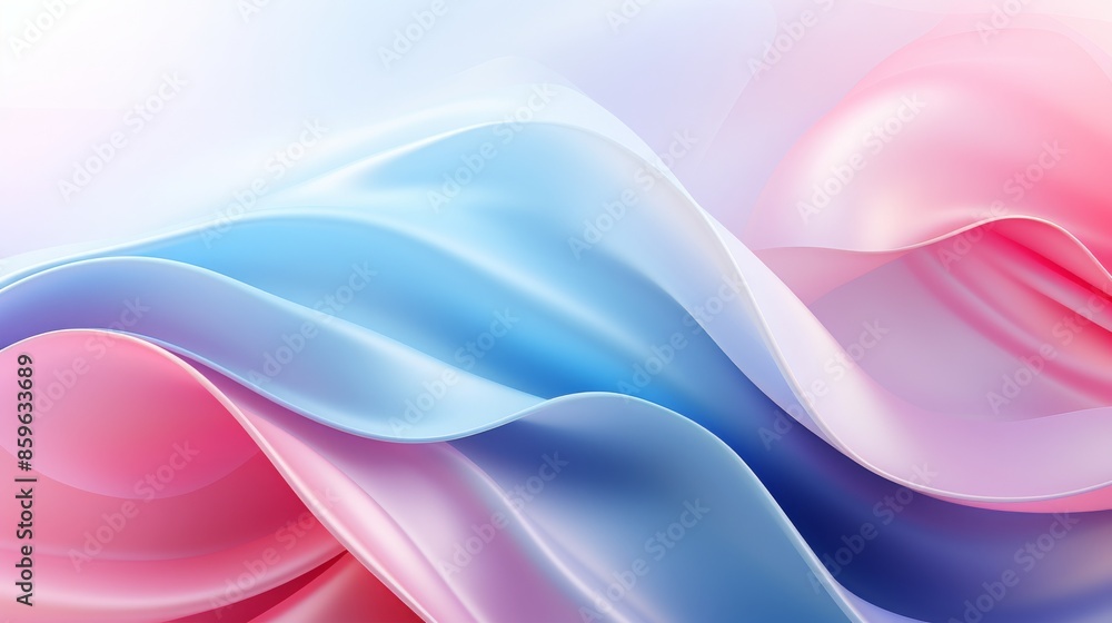 Poster fluid and colorful gradient waves making up a vibrant abstract background