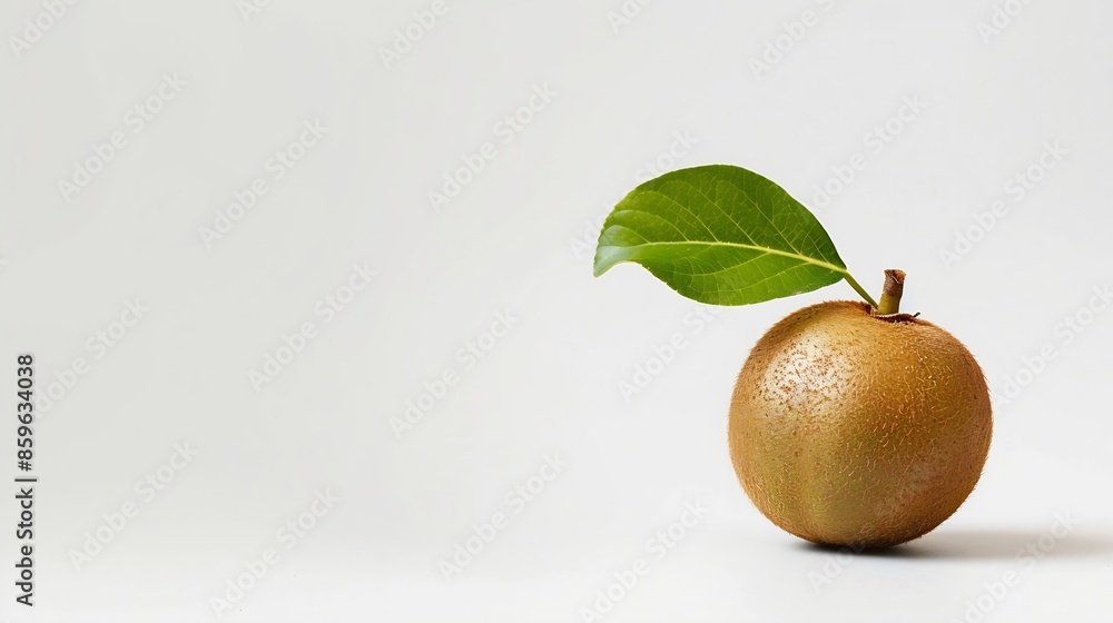 Poster mini kiwi baby fruit or actinidia arguta isolated on white background with full depth of field : gen