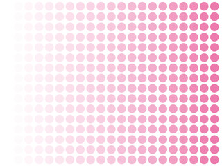 ドットグラデーション・ピンク