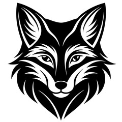 fox head vector