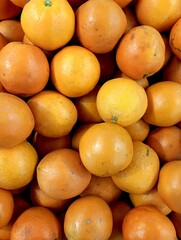 close up of a lot of oranges