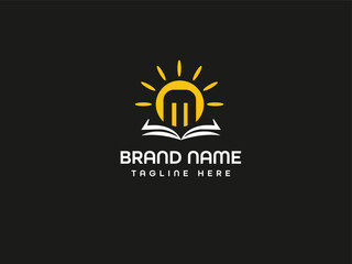 Education Business Logo Design Vector Template.