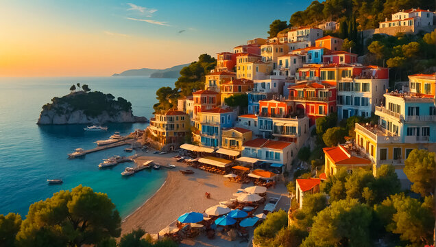 Beautiful Parga Greece