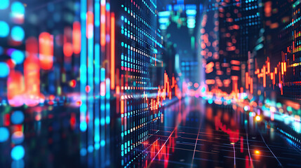 Obraz premium Abstract technology background 