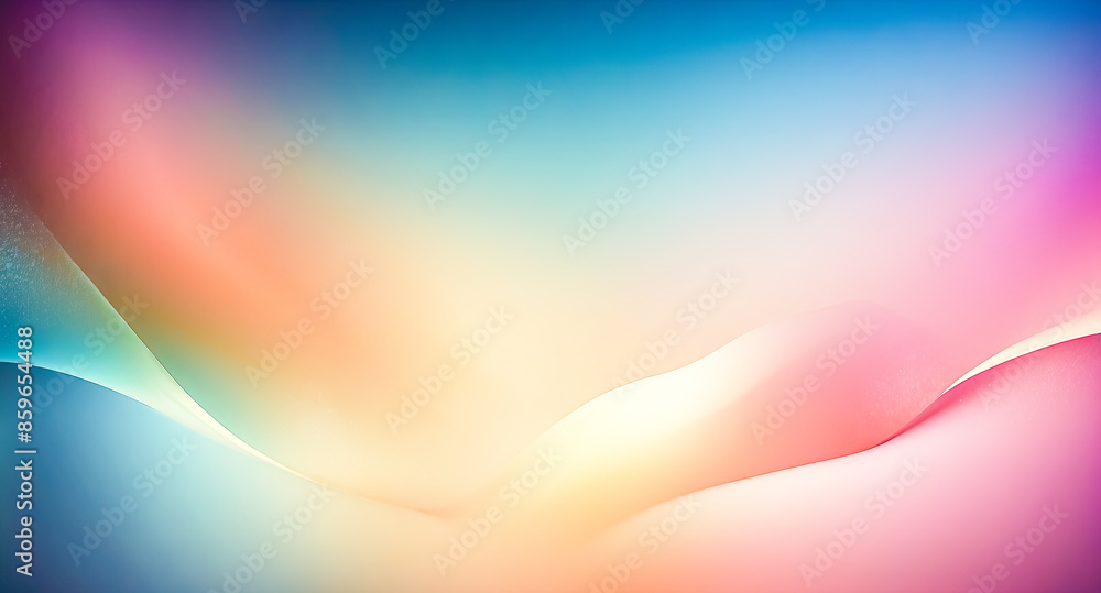 Poster abstract background with gradient colors