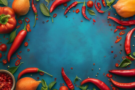 International Hot and Spicy Food Day background, Celebrating International Hot and Spicy Food Day: A Global Culinary Adventure, Exploring the Origins and Significance of International Hot and Spicy Fo