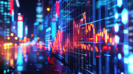 Fototapeta premium Abstract technology background 