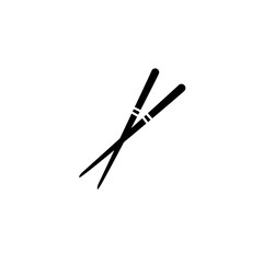 chopsticks vector icon