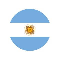 Round Argentina flag icon © ValGraphic