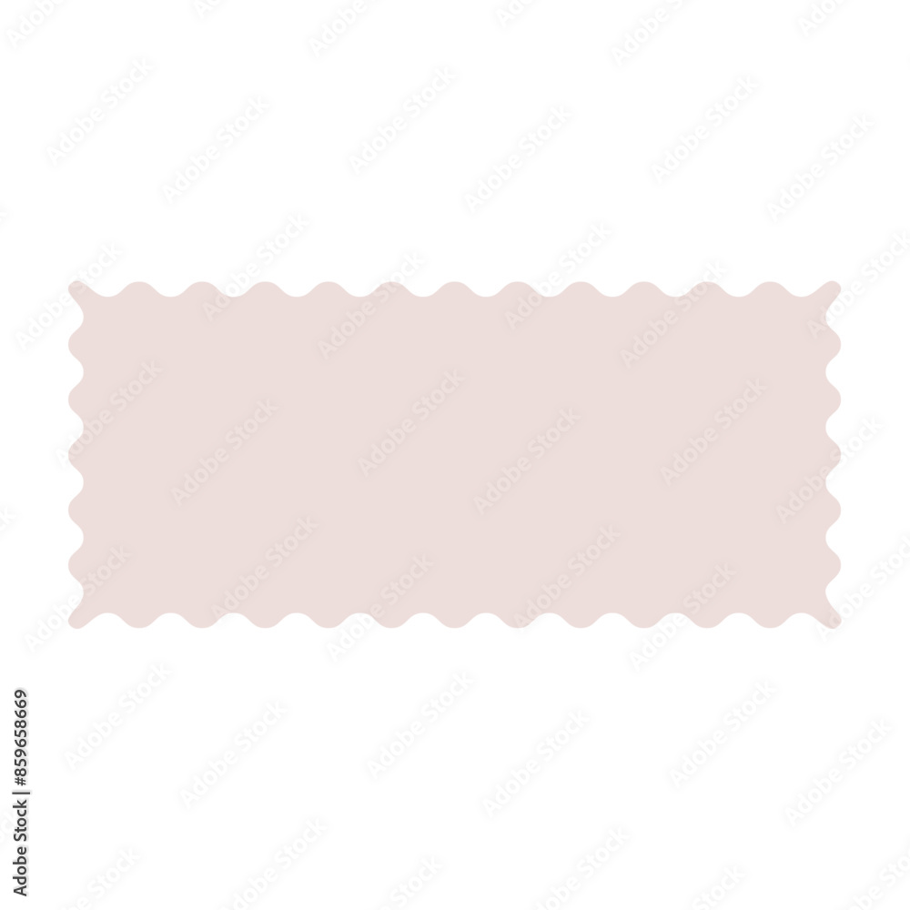 Poster zigzag circle badge, color rectangle frames set. label price callout. flat vector illustration isola