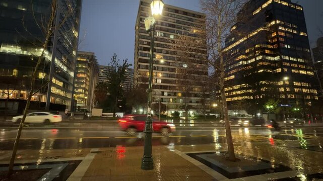 Lloviendo Santiago