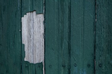 old wooden wall