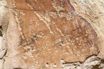 Petroglyphs on Inscription Rock.