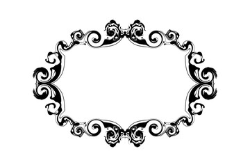 frame with ornament