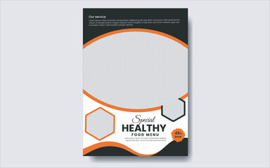 food flyer design and templet