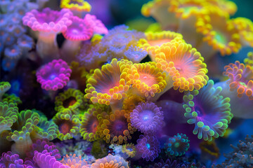 The beauty of marine life and coral reefs is a stunning display of underwater natural art