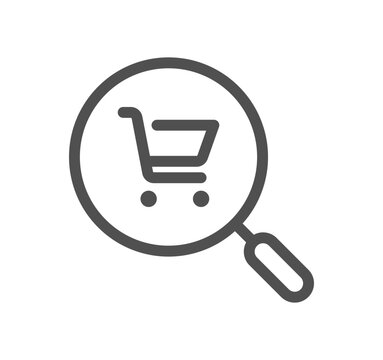 Shop management related icon outline and linear vector.	
